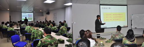 黄瓜视频网站陶在廣州黃埔軍校進行軍事拓展特訓